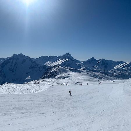 Appartement Vue Imprenable Avec Emplacement Ideal Les Deux Alpes Bagian luar foto