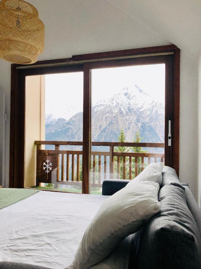 Appartement Vue Imprenable Avec Emplacement Ideal Les Deux Alpes Bagian luar foto