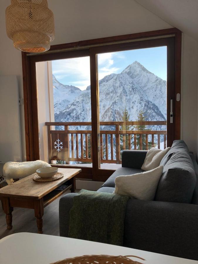 Appartement Vue Imprenable Avec Emplacement Ideal Les Deux Alpes Bagian luar foto