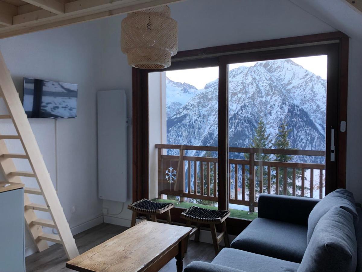 Appartement Vue Imprenable Avec Emplacement Ideal Les Deux Alpes Bagian luar foto