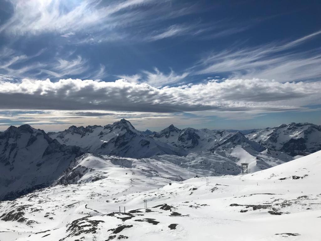 Appartement Vue Imprenable Avec Emplacement Ideal Les Deux Alpes Bagian luar foto