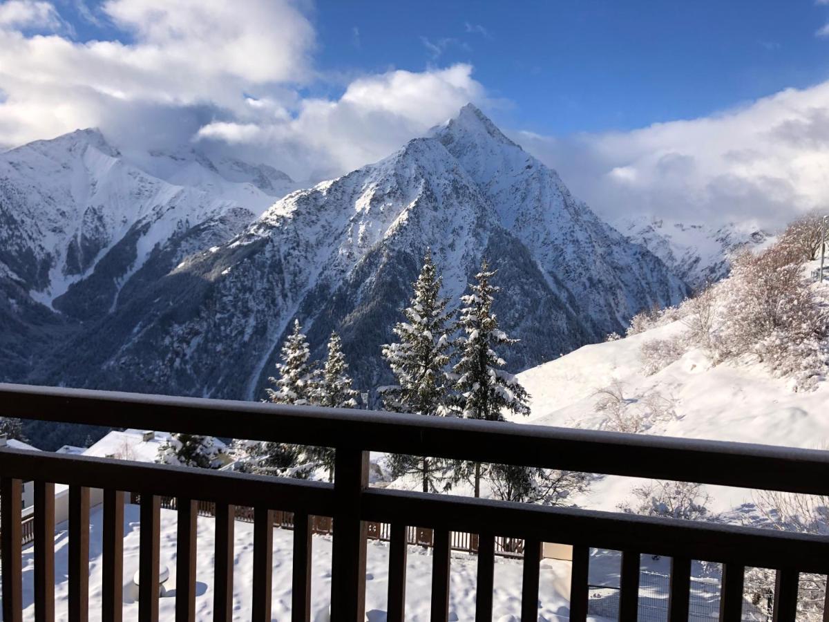 Appartement Vue Imprenable Avec Emplacement Ideal Les Deux Alpes Bagian luar foto