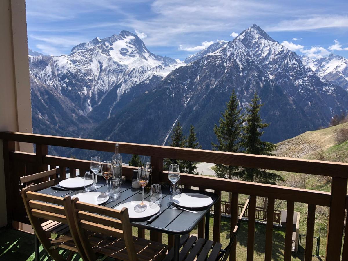 Appartement Vue Imprenable Avec Emplacement Ideal Les Deux Alpes Bagian luar foto