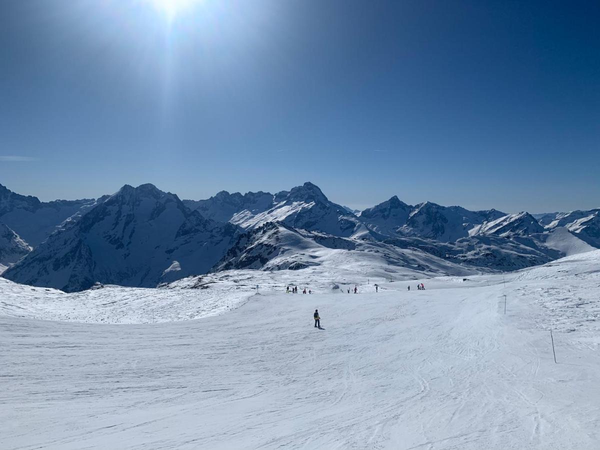Appartement Vue Imprenable Avec Emplacement Ideal Les Deux Alpes Bagian luar foto